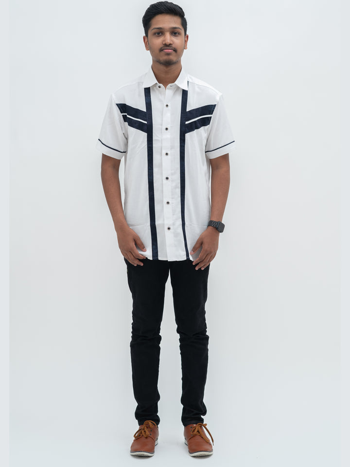 Classic syle design stiched shirt