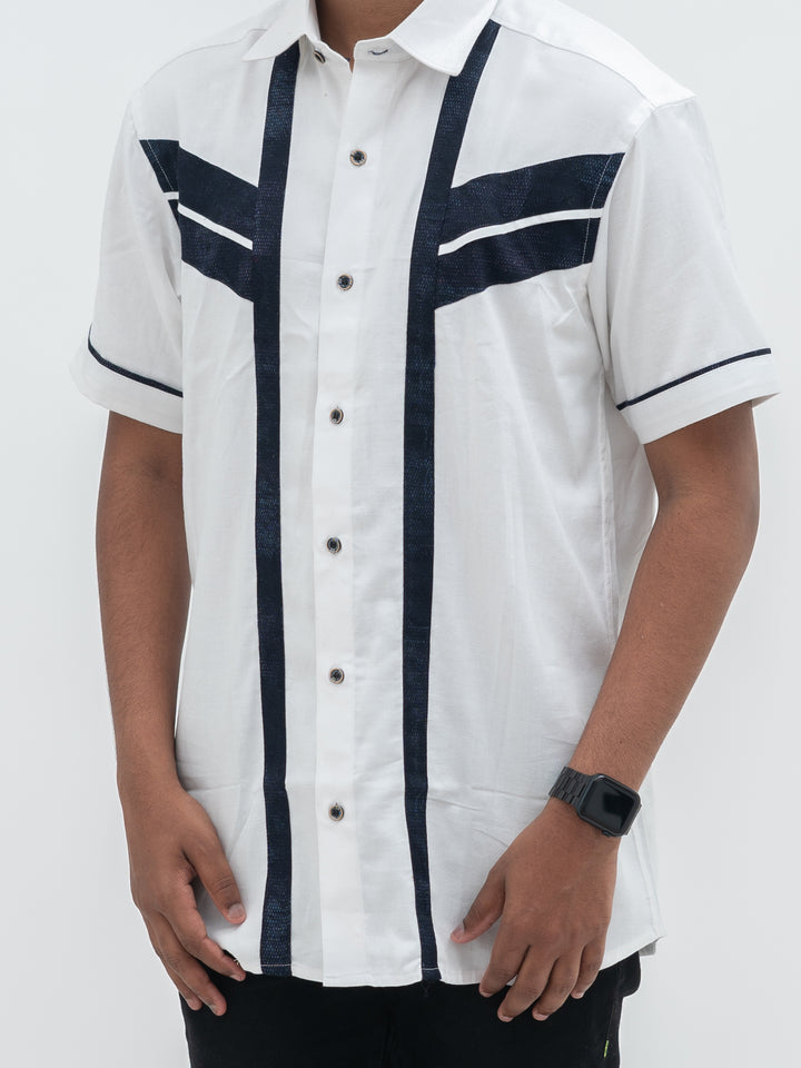 Classic syle design stiched shirt