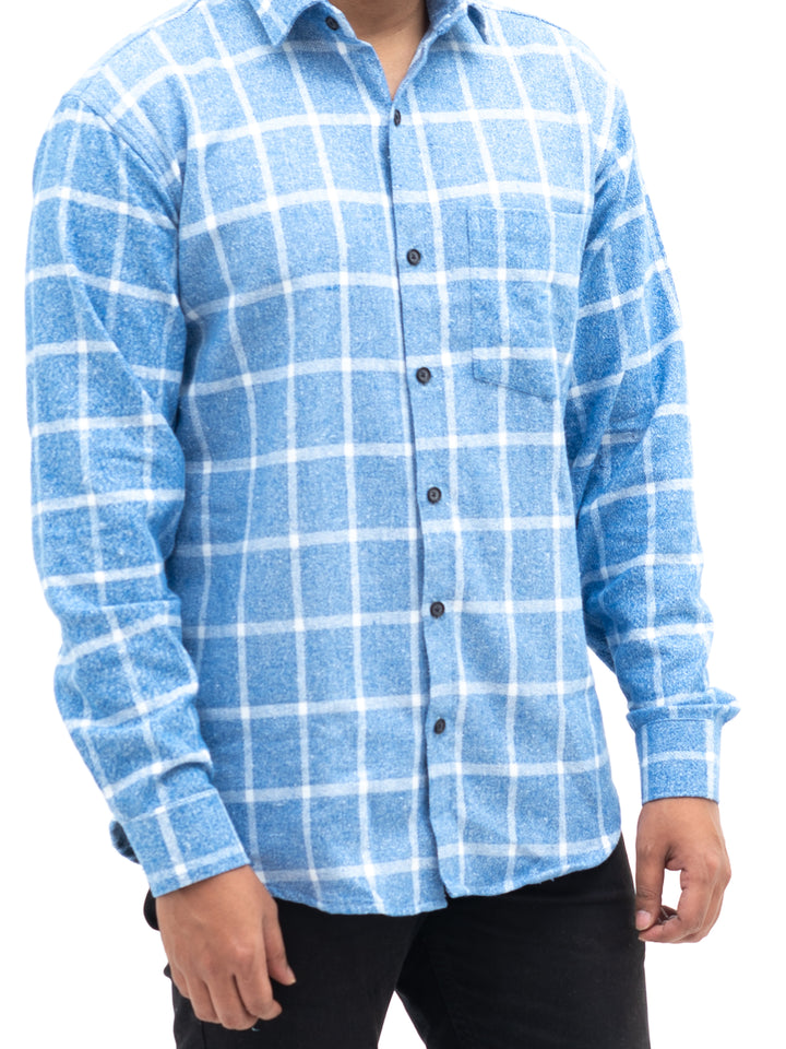 Code Blue Brushed Shirt Premium Heavy Gauge Fabric