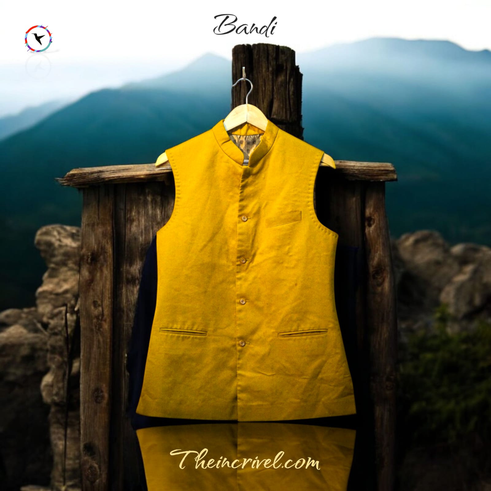 Bandi sleeveless jacket